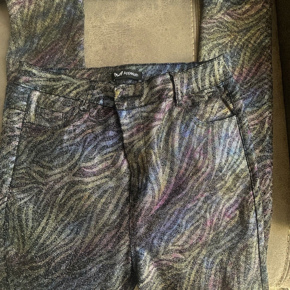 Apperloth Multicolor Patterned Pants